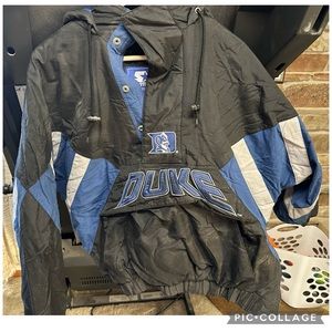 Vintage Duke Blue Devils NCAA Starter Pullover coat
